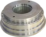 Oil cylinder flange